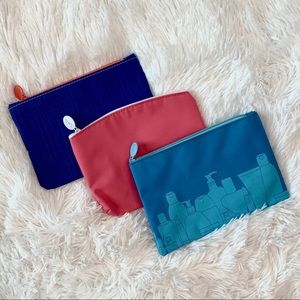 IPSY Makeup Bags Set of 3